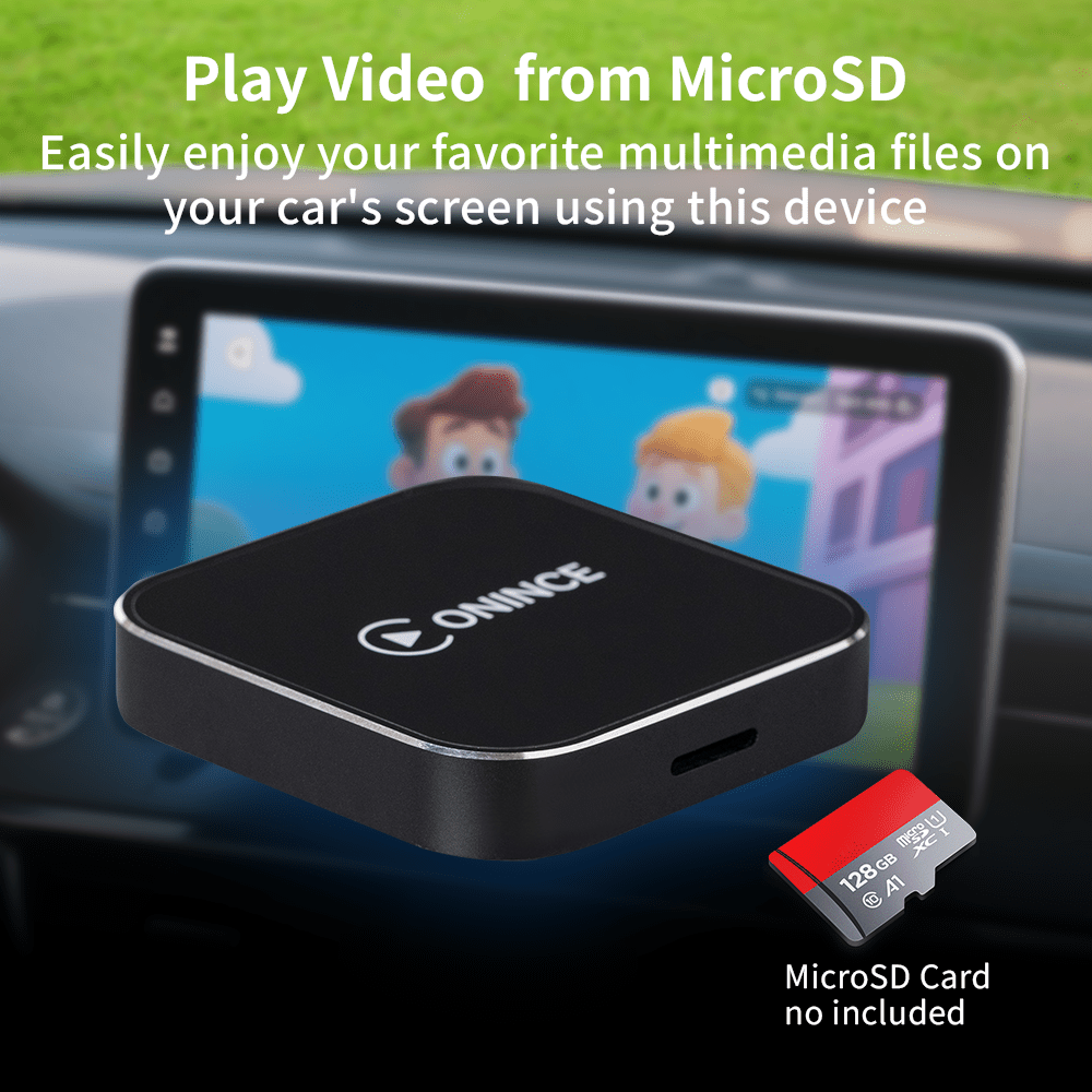 CarPlay AI Box 2025 Upgrade – Magic Box 3.0 for OEM Wired CarPlay Cars - ONINCE
