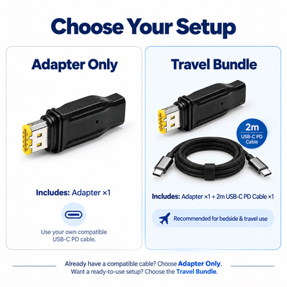 ONINCE Cable-Free USB-C Adapter for ResMed AirMini & AirSense 11 - ONINCE