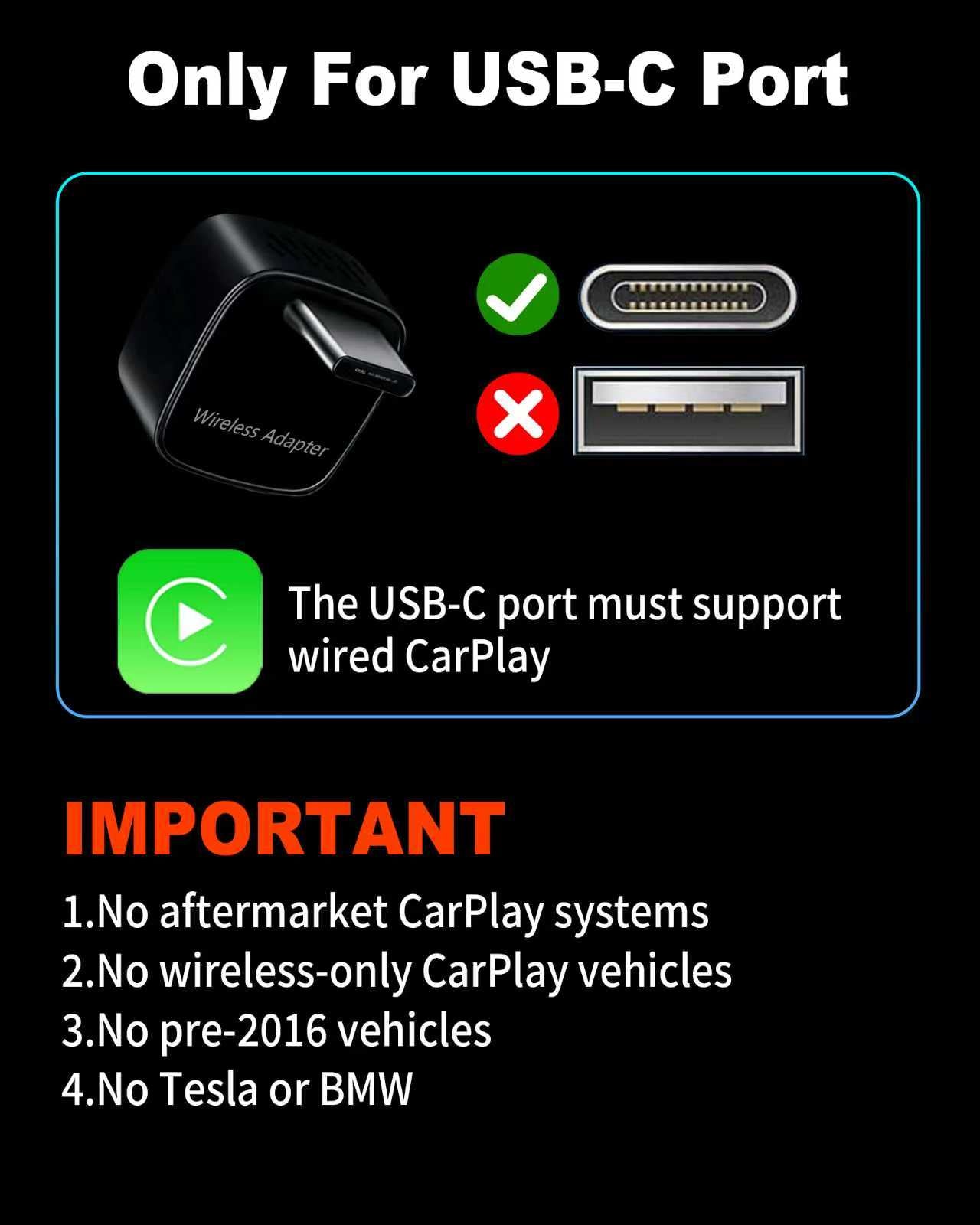 ONINCE Mini Apple Carplay Adapter - ONINCE