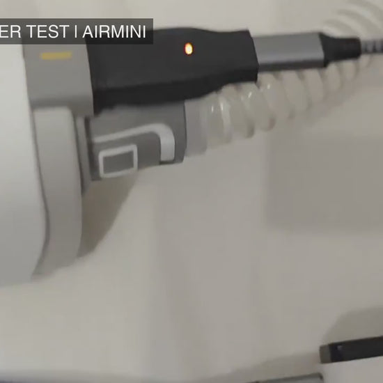 Real USB-C power test with ResMed AirMini and AirSense 11 using a USB-C PD charger and power bank